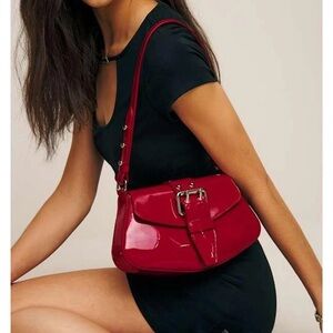 Reformation Buckle Bag